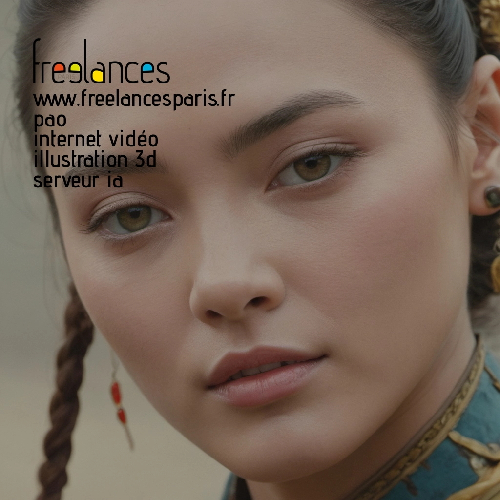 Pao mise en page internet vidéo illustration 3d serveur IA générative AI freelance paris studio de création magazines 8lfc3z30